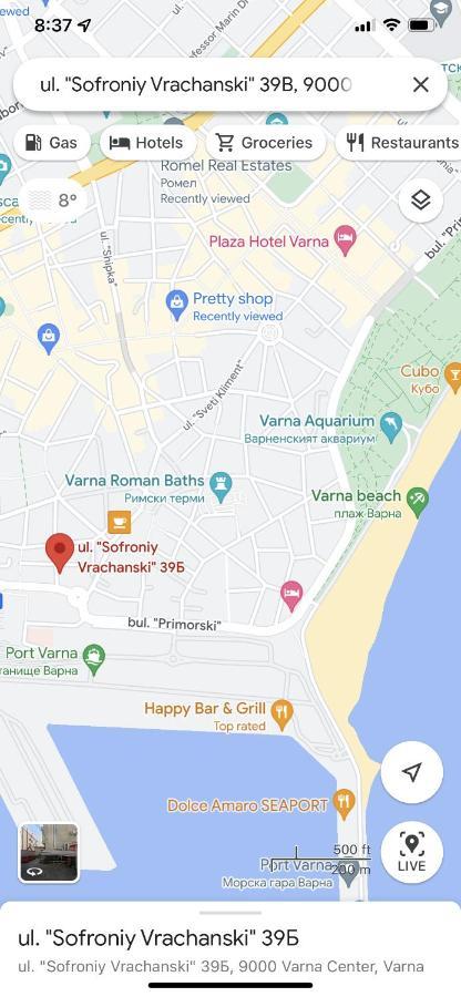 New Luxury Furnished Apartment - Beach, Varna Center & Fast Wi-Fi Kültér fotó
